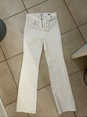 Judy Blue Cream Flare Jeans